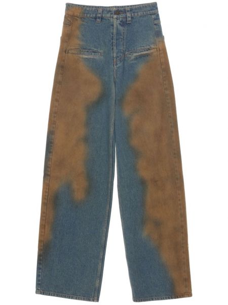 Flared jeans Uma Wang blå