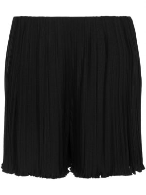 Krepp shorts mit plisseefalten Lanvin schwarz