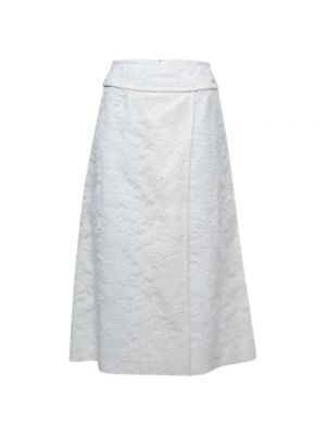 Spódnica koronkowa Chanel Vintage biała
