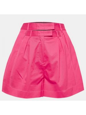 Shorts aus baumwoll Miu Miu Pre-owned pink