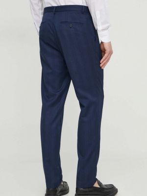 Pantaloni Sisley albastru