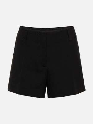 Shorts en coton Dries Van Noten noir