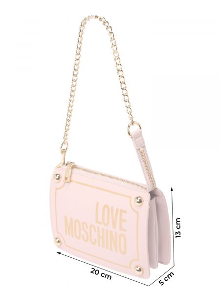 Estélyi táska Love Moschino rózsaszín