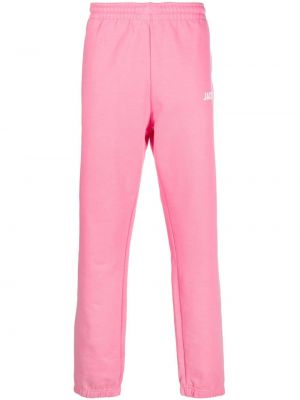 Αθλητικό παντελόνι Jacquemus ροζ