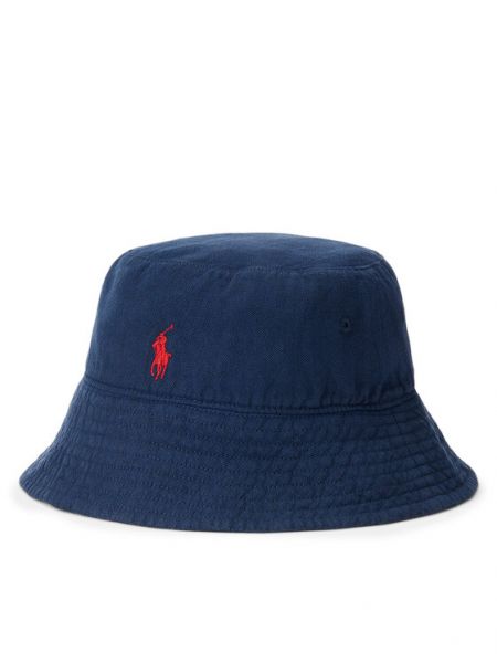 Lniany kapelusz Polo Ralph Lauren