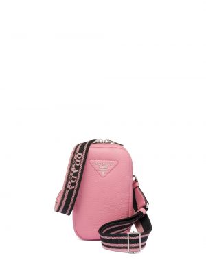 Crossbody táska Prada - rózsaszín