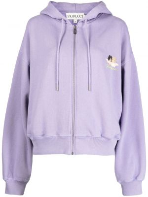 Hoodie Fiorucci lila