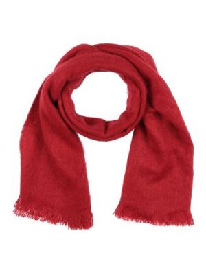 Bufanda de lana de lana mohair Altea rojo
