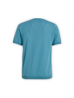 Dzianinowa koszulka Irish Crone niebieska