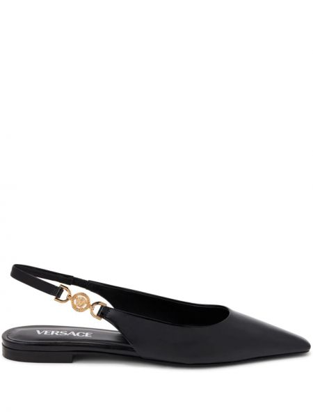 Pantofi slingback Versace negru