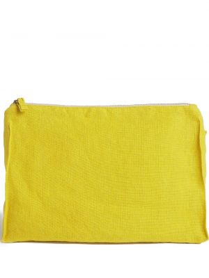 Lniana torba Once Milano żółta