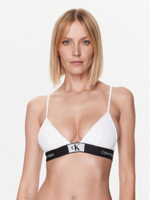 Merevítő nélküli melltartó Calvin Klein Underwear fehér