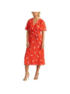 Платье Lauren Ralph Lauren, оранжевое