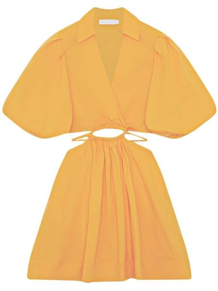 Obleka Simkhai rumena