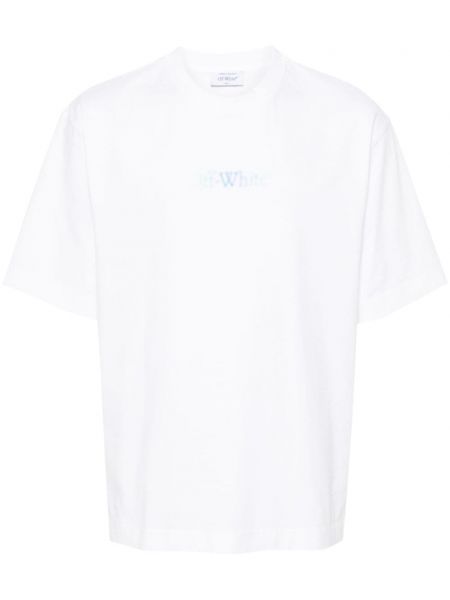 T-shirt aus baumwoll Off-white weiß