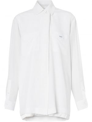Oversize риза Burberry бяло