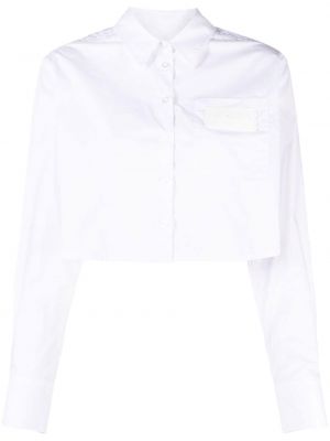 Medvilninė marškiniai Remain balta