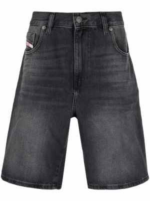 Jeans-shorts Diesel svart