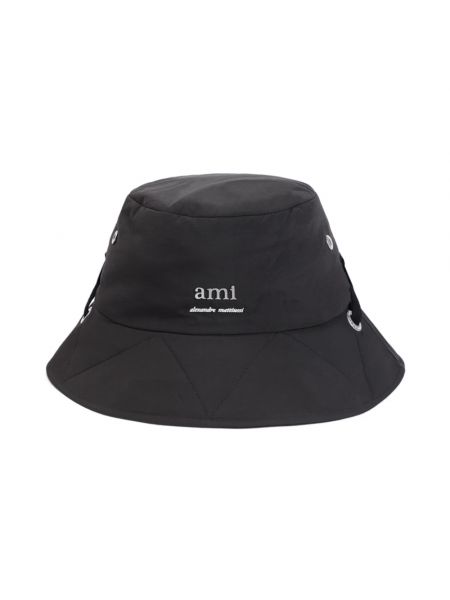 Czarna czapka Ami Paris