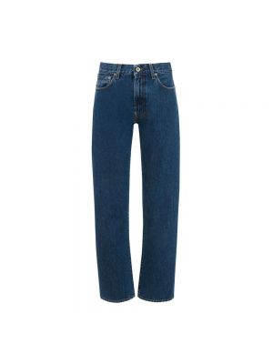 High waist straight jeans Jw Anderson blau