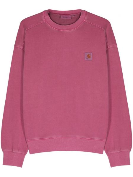Sweatshirt aus baumwoll Carhartt Wip pink