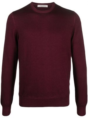 Pullover mit rundem ausschnitt Fileria rot