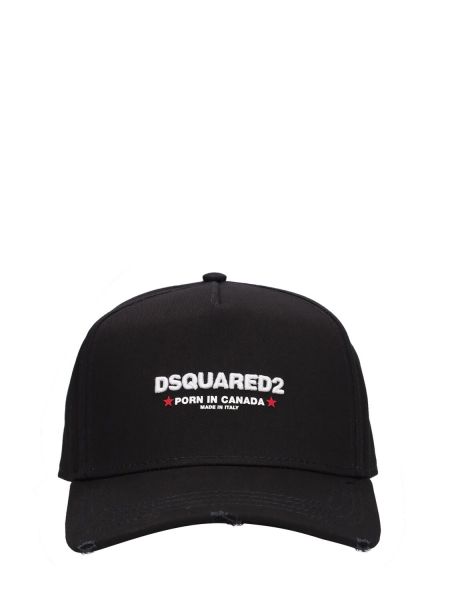 Cappello con visiera Dsquared2 nero