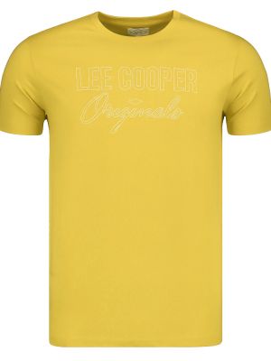 Polo majica Lee Cooper rumena