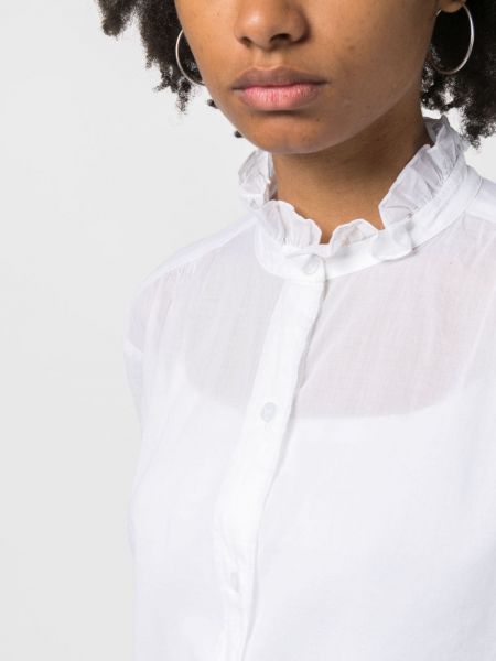 Camicia di cotone Marant étoile bianco