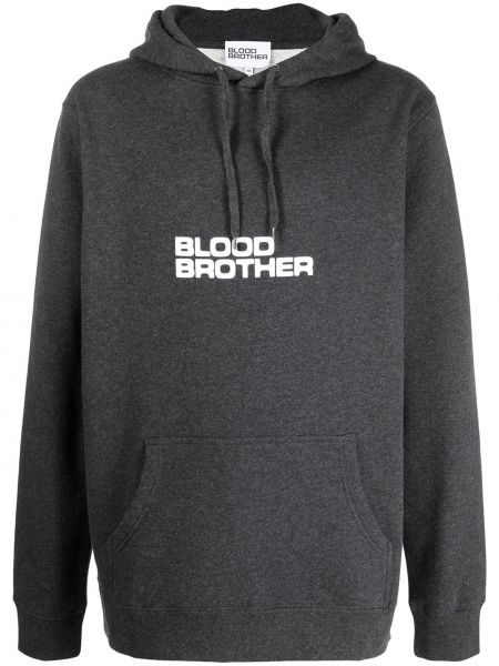 Sudadera con capucha Blood Brother gris