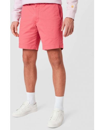 Στενό παντελόνι Polo Ralph Lauren ροζ