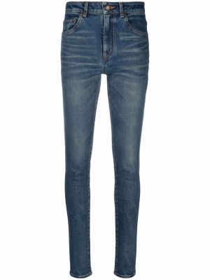 Skinny džíny Saint Laurent modré