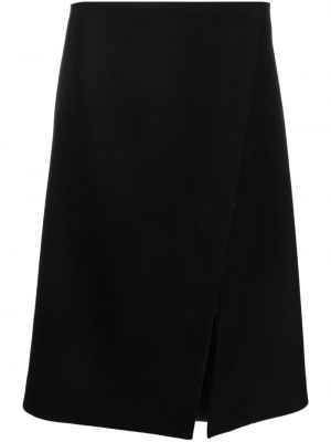 Plstěné sukně Stella Mccartney černé