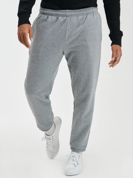 Fleecové sportovní kalhoty Gap šedé