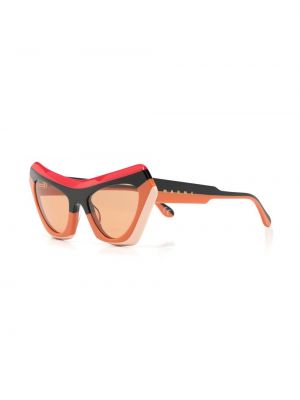 Okulary przeciwsłoneczne Marni Eyewear pomarańczowe