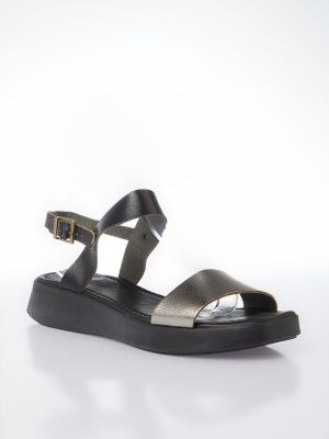 Sandale fără toc Yaya By Hotiç negru