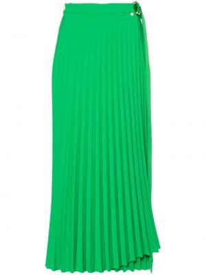Plisovaná midi sukňa Nissa zelená
