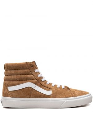 Ruskind sneakers Vans brun