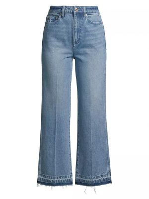 Укороченные расклешенные джинсы Michael Michael Kors, blue wash