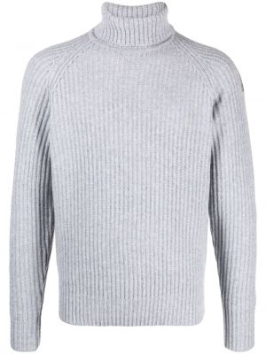 Vlnený sveter z merina Parajumpers sivá