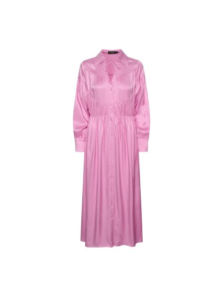 Sukienka z dekoltem w serek Soaked In Luxury różowa