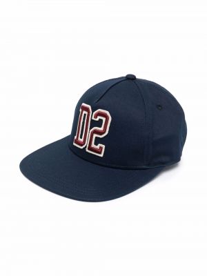 Brodert cap for jenter Dsquared2 Kids blå