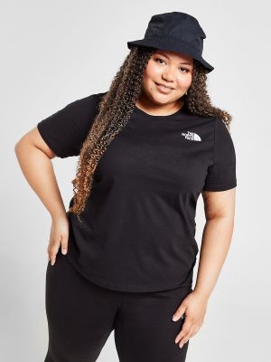 The North Face Plus Size Simple Dome T-Shirt - Black - Womens, Black
