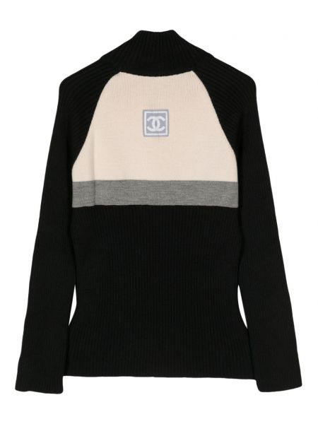 Długi sweter wełniany Chanel Pre-owned