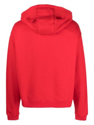 Medvilninis džemperis su gobtuvu Charles Jeffrey Loverboy raudona