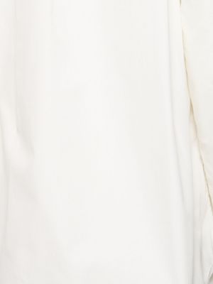Bavlněné mini šaty Sacai bílé