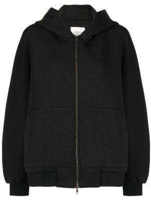 Jersey hoodie mit stickerei Studio Tomboy schwarz