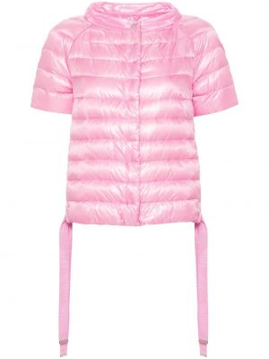 Pernata jakna Herno ružičasta