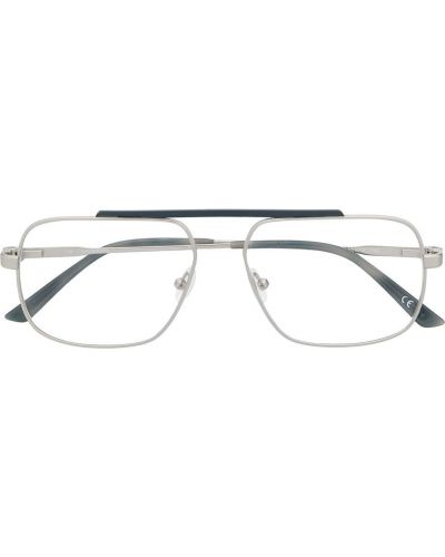 Očala Calvin Klein srebrna