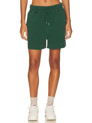 Pantalones cortos de tejido fleece Wao verde